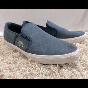 LACOSTE loafers blue
